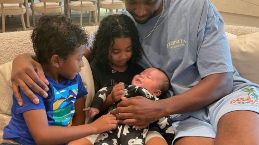 khloe-kardashian’s-sweet-instagram-post-for-tristan-thompson,-aka-“baby-daddy,”-features-the-first-glimpse-of-her-son’s-face